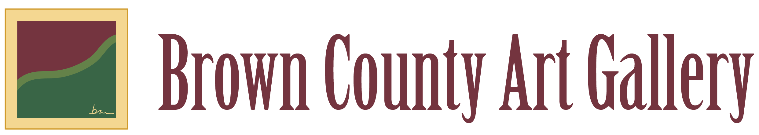 Brown County Art Gallery logo